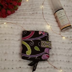 Vera Bradley wallet in Purple Punch